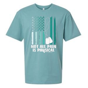 PTSD Awareness Hope Support Love Not All Pain Is Physical Sueded Cloud Jersey T-Shirt