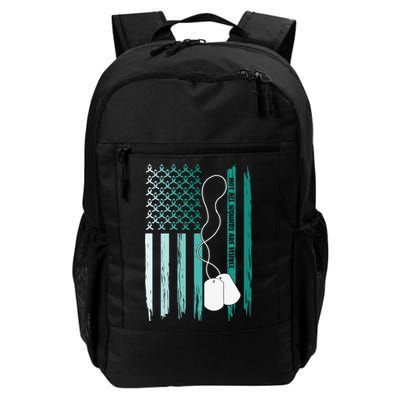 PTSD Awareness Hope Support Love Not All Wounds Are Visible Backpack