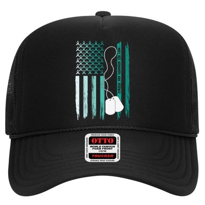 PTSD Awareness Hope Support Love Not All Wounds Are Visible Trucker Hat