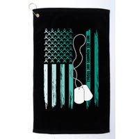 PTSD Awareness Hope Support Love Not All Wounds Are Visible Golf Towel
