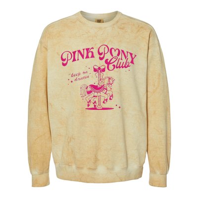 Pony And Heels Lover Colorblast Crewneck Sweatshirt