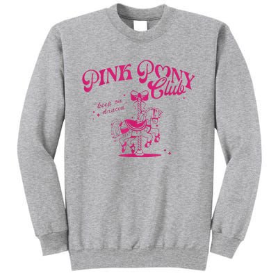 Pony And Heels Lover Tall Sweatshirt