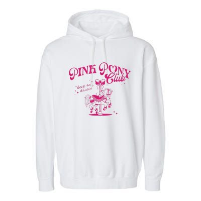 Pony And Heels Lover Garment-Dyed Fleece Hoodie