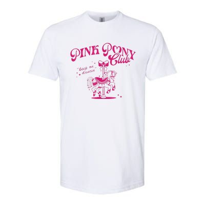 Pony And Heels Lover Softstyle CVC T-Shirt