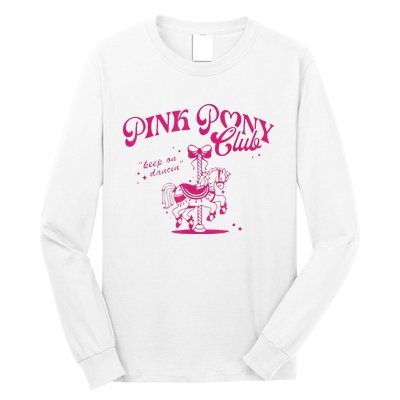 Pony And Heels Lover Long Sleeve Shirt