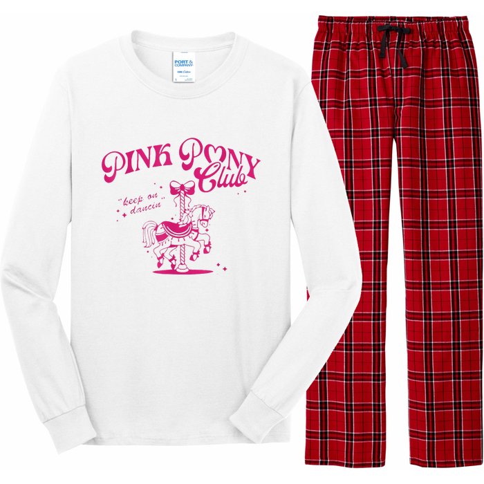 Pony And Heels Lover Long Sleeve Pajama Set