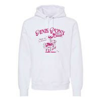 Pony And Heels Lover Premium Hoodie