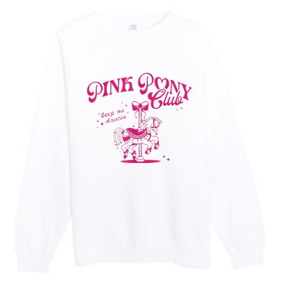 Pony And Heels Lover Premium Crewneck Sweatshirt