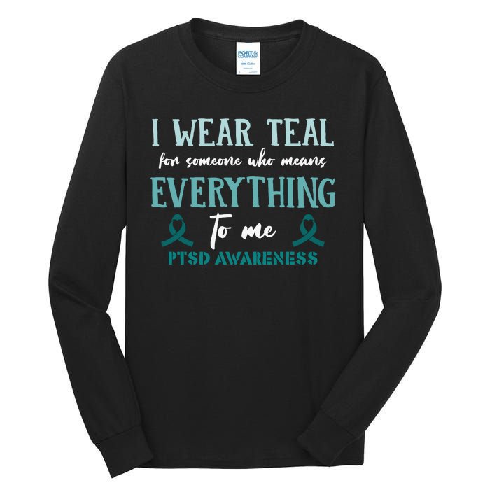 PTSD Awareness Hope Support Love Tall Long Sleeve T-Shirt