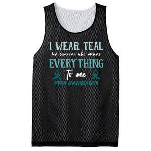 PTSD Awareness Hope Support Love Mesh Reversible Basketball Jersey Tank