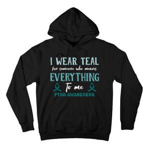 PTSD Awareness Hope Support Love Tall Hoodie