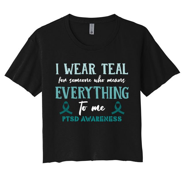 PTSD Awareness Hope Support Love Crop Top