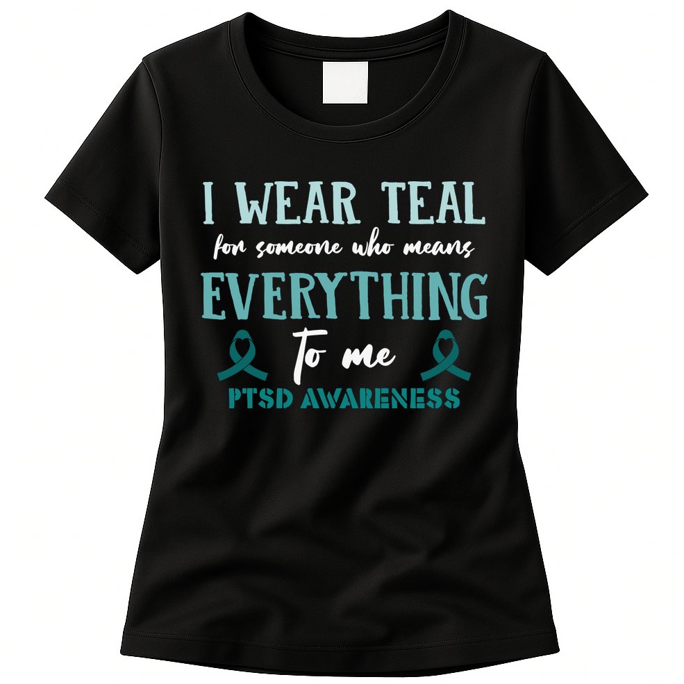 PTSD Awareness Hope Support Love Womens T-Shirt
