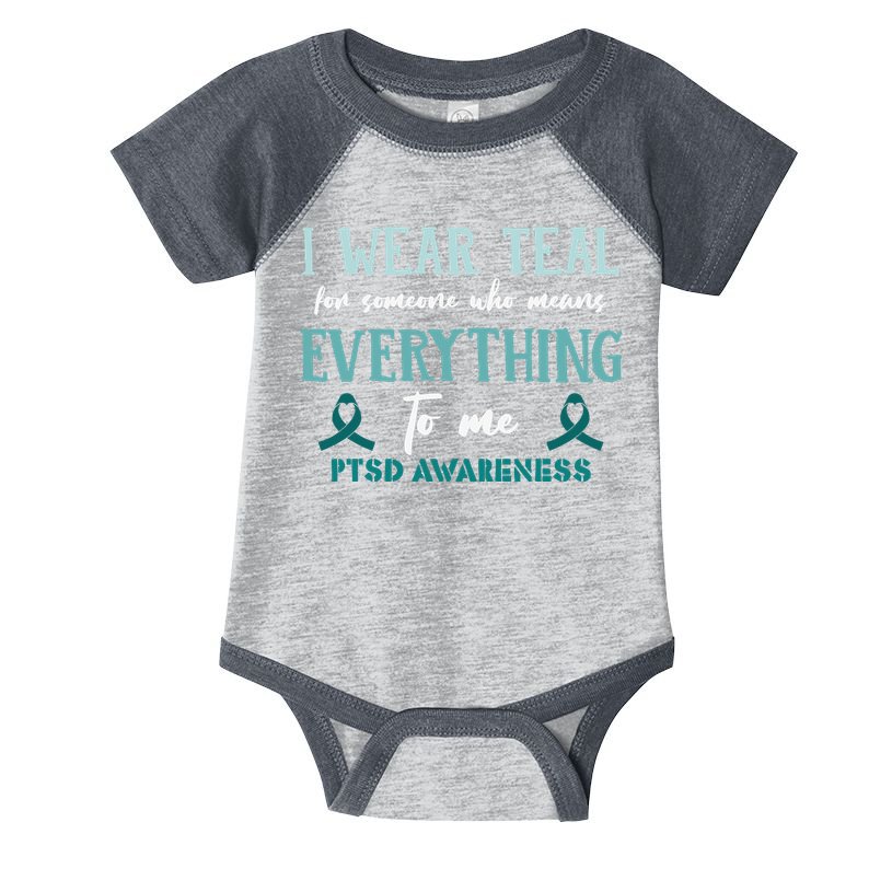 PTSD Awareness Hope Support Love Infant Baby Jersey Bodysuit