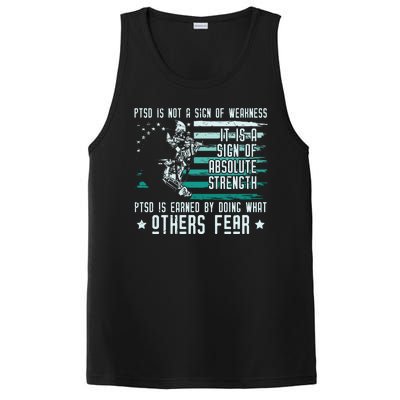 PTSD Awareness Hope Support Love Not All Wounds Are Visible PosiCharge Competitor Tank