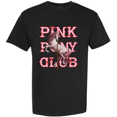 Pony And Heels Lover Clubs Disco Birthday Cowgirl Garment-Dyed Heavyweight T-Shirt