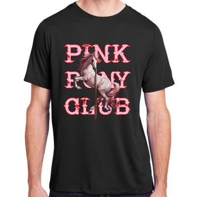 Pony And Heels Lover Clubs Disco Birthday Cowgirl Adult ChromaSoft Performance T-Shirt