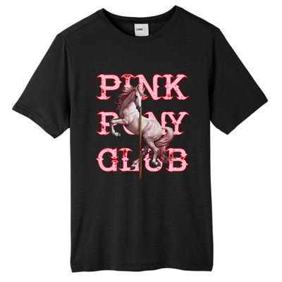 Pony And Heels Lover Clubs Disco Birthday Cowgirl Tall Fusion ChromaSoft Performance T-Shirt