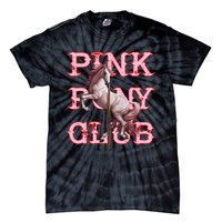 Pony And Heels Lover Clubs Disco Birthday Cowgirl Tie-Dye T-Shirt