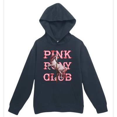 Pony And Heels Lover Clubs Disco Birthday Cowgirl Urban Pullover Hoodie