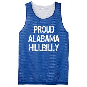 Proud Alabama Hillbilly Gift Mesh Reversible Basketball Jersey Tank