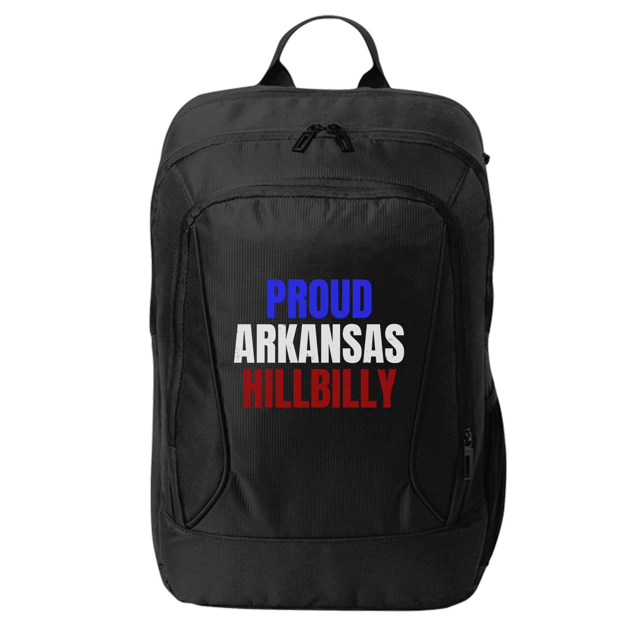 Proud Arkansas Hillbilly Gift City Backpack