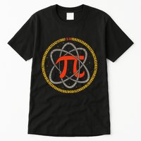 Pi Atom Happy Pi Day Pi Number 3.14 Math Teacher Student .Png Tall T-Shirt