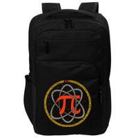 Pi Atom Happy Pi Day Pi Number 3.14 Math Teacher Student .Png Impact Tech Backpack
