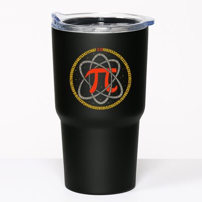 Pi Atom Happy Pi Day Pi Number 3.14 Math Teacher Student .Png Tumbler
