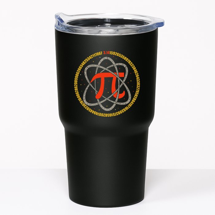 Pi Atom Happy Pi Day Pi Number 3.14 Math Teacher Student .Png Tumbler