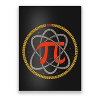 Pi Atom Happy Pi Day Pi Number 3.14 Math Teacher Student .Png Poster