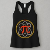 Pi Atom Happy Pi Day Pi Number 3.14 Math Teacher Student .Png Womens Tank Top