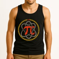 Pi Atom Happy Pi Day Pi Number 3.14 Math Teacher Student .Png Tank Top
