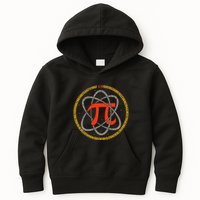 Pi Atom Happy Pi Day Pi Number 3.14 Math Teacher Student .Png Kids Hoodie