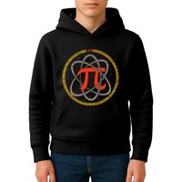 Pi Atom Happy Pi Day Pi Number 3.14 Math Teacher Student .Png Kids Hoodie
