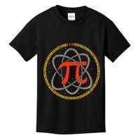 Pi Atom Happy Pi Day Pi Number 3.14 Math Teacher Student .Png Kids T-Shirt