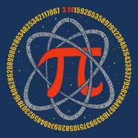 Pi Atom Happy Pi Day Pi Number 3.14 Math Teacher Student .Png Infant Baby Jersey Bodysuit