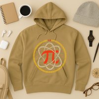 Pi Atom Happy Pi Day Pi Number 3.14 Math Teacher Student .Png Hoodie