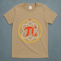 Pi Atom Happy Pi Day Pi Number 3.14 Math Teacher Student .Png T-Shirt