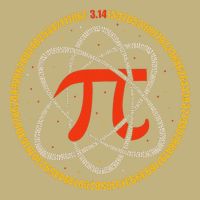 Pi Atom Happy Pi Day Pi Number 3.14 Math Teacher Student .Png Button