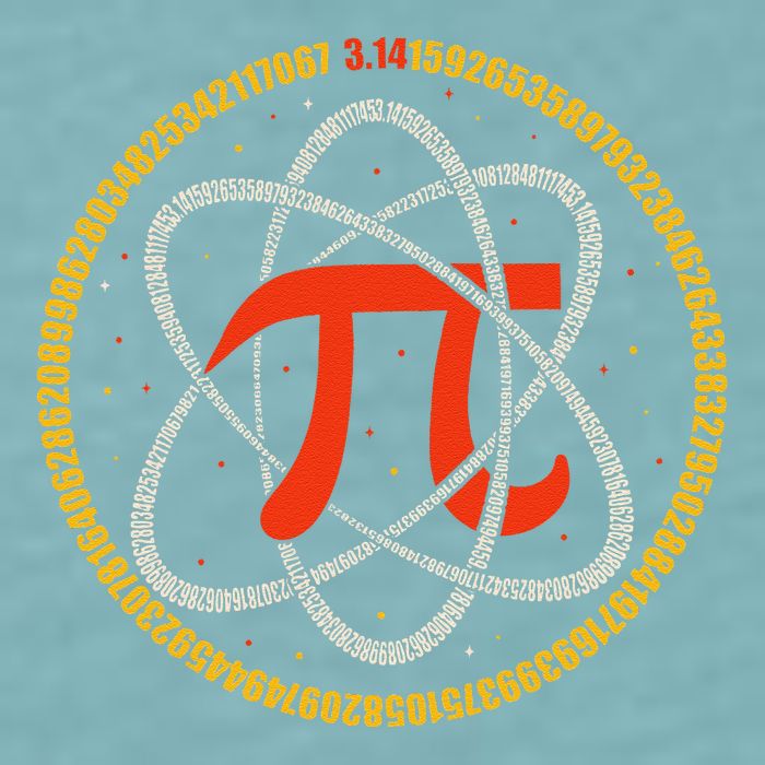 Pi Atom Happy Pi Day Pi Number 3.14 Math Teacher Student .Png Sueded Cloud Jersey T-Shirt