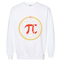 Pi Atom Happy Pi Day Pi Number 3.14 Math Teacher Student .Png Garment-Dyed Sweatshirt