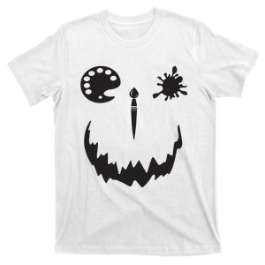 Pumpkin Artist Halloween Art Teacher T-Shirt