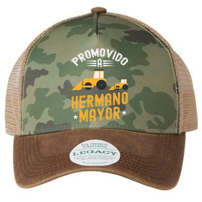 Promovido A Hermano Mayor Futuro Hermano Mayor Legacy Tie Dye Trucker Hat