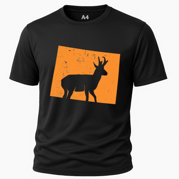 Pronghorn Antelope Hunting In Wyoming. Cooling Performance Crew T-Shirt