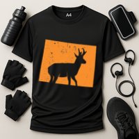 Pronghorn Antelope Hunting In Wyoming. Cooling Performance Crew T-Shirt