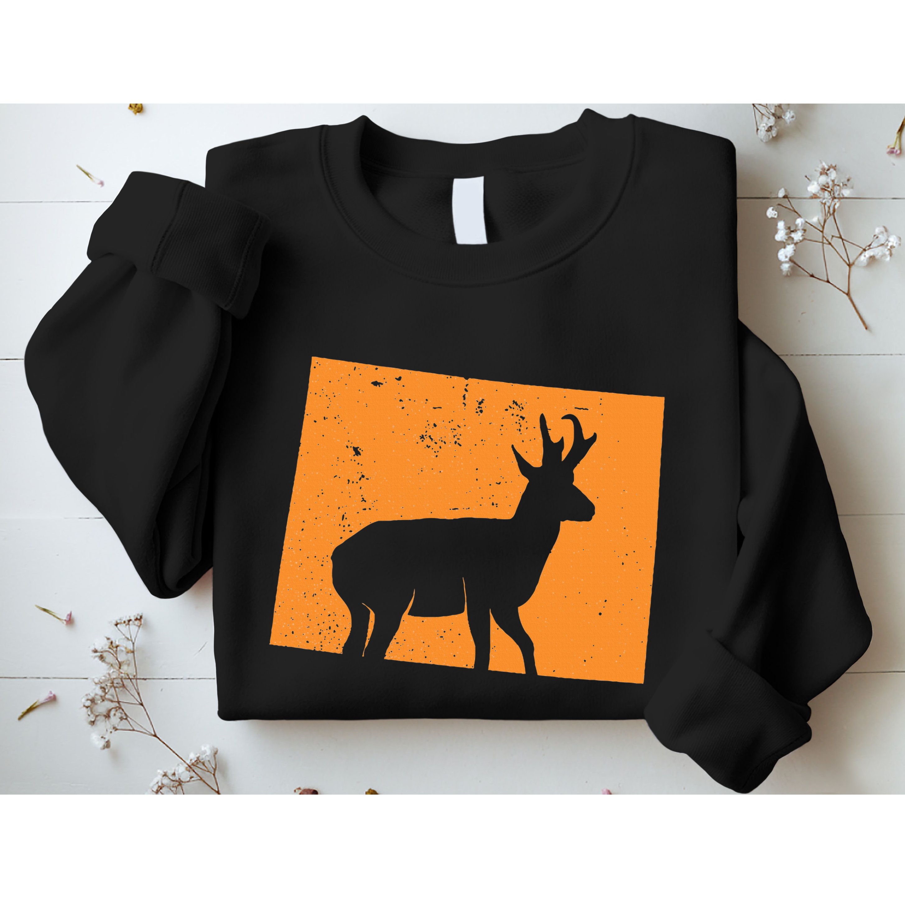 Pronghorn Antelope Hunting In Wyoming. Sweatshirt