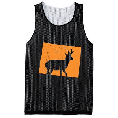 Pronghorn Antelope Hunting In Wyoming. Mesh Reversible Basketball Jersey Tank