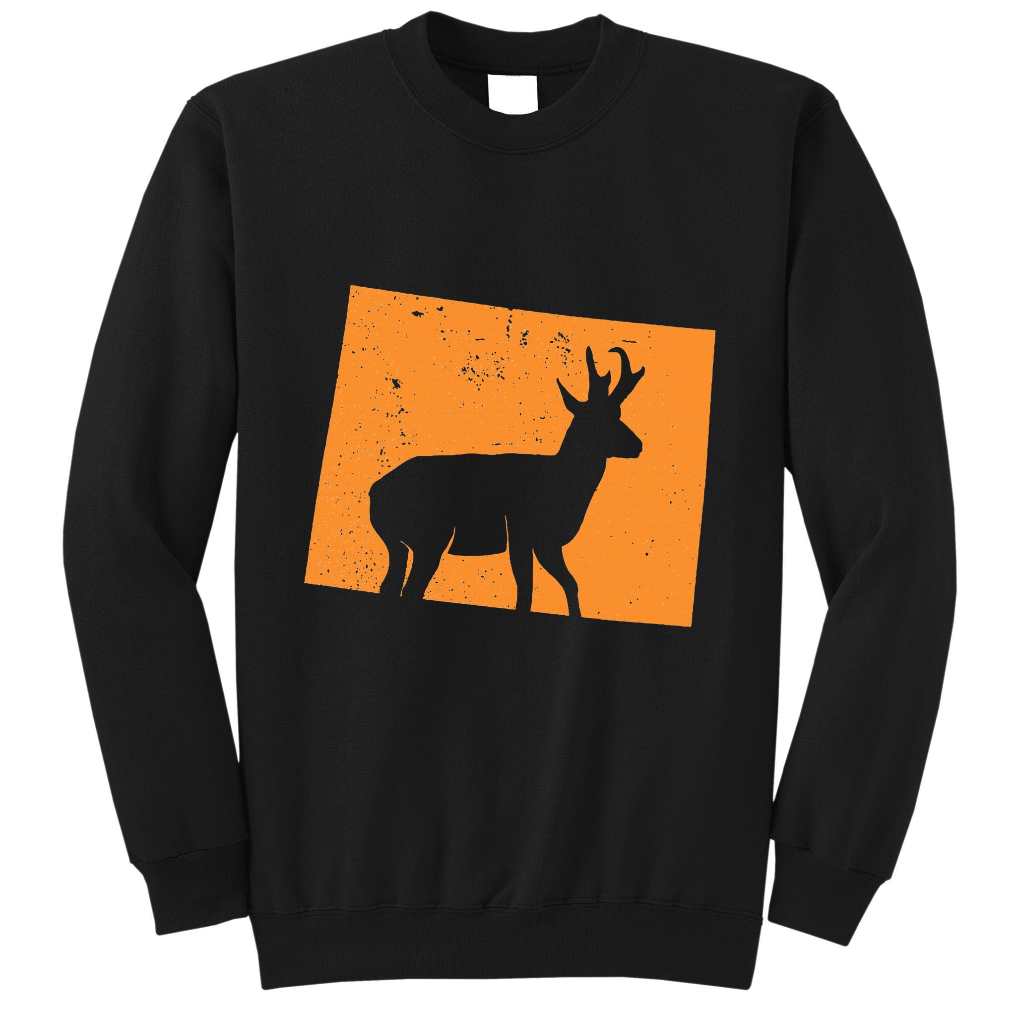 Pronghorn Antelope Hunting In Wyoming. Tall Sweatshirt