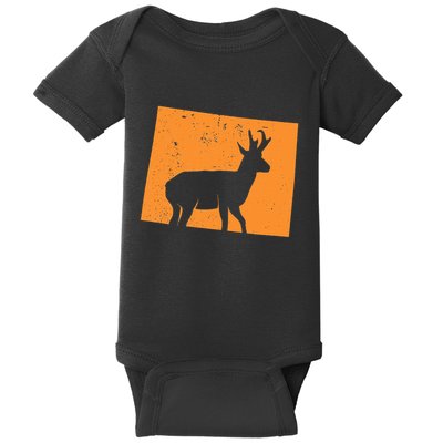 Pronghorn Antelope Hunting In Wyoming. Baby Bodysuit